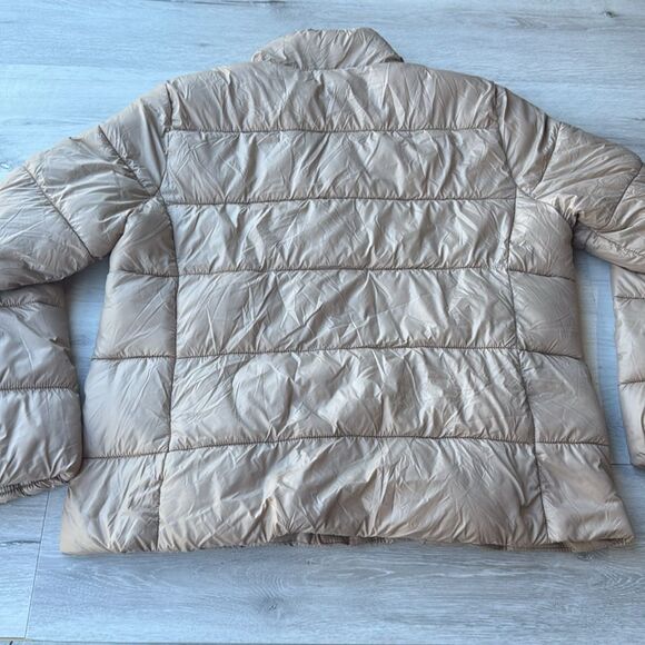 GAP Cold control, puffer jacket, beige Size Large NWT - Picture 6 of 6